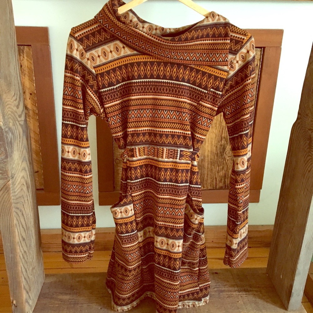 Za Zen cozy sweater dress